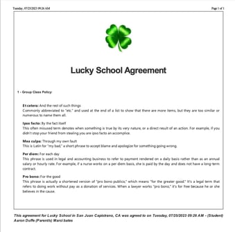 luckyagreement